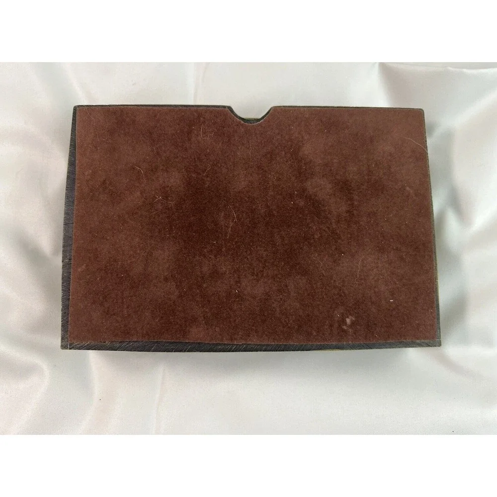 VTG Collectible‎ ceramic Unique Book Shape Jewelry/Decorative/business card Box